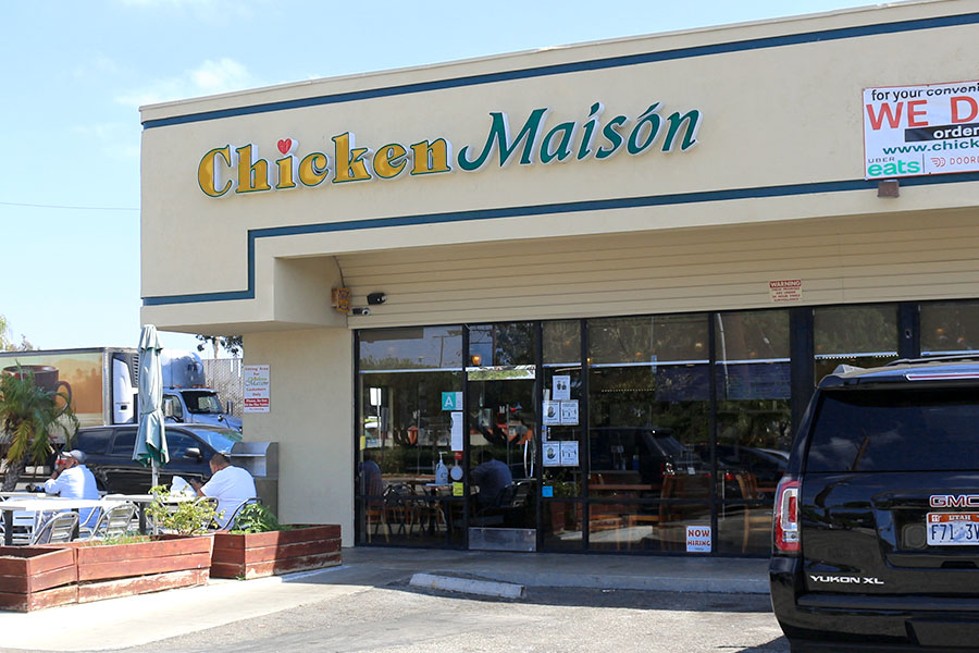 Gardena Location: Chicken Maisón